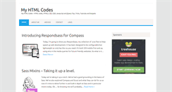 Desktop Screenshot of my-html-codes.com