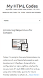 Mobile Screenshot of my-html-codes.com